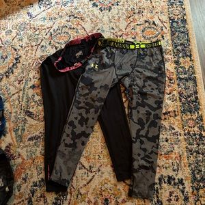 Under armour long heat gear compressions